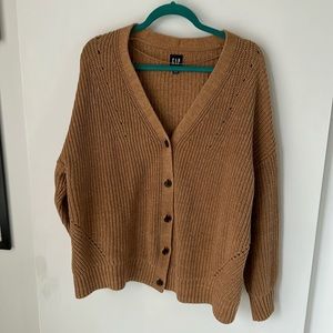 Oversized gap cardigan